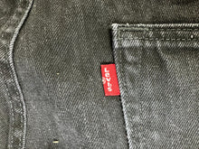 Load image into Gallery viewer, Levis 501 Jeans Adult 38x34 Black Straight Leg Strauss &amp; Co Denim Zip Fly Mens
