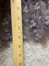 Load image into Gallery viewer, Origami by Vivien Sweater Womens Medium/Large Lace Crochet Cardigan Boho Beachy
