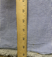 Load image into Gallery viewer, Ralph Lauren Shirt Adult Medium Blue White Striped Button Up Pink Pony Mens
