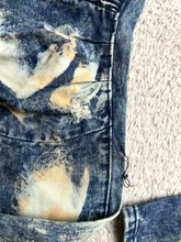 Load image into Gallery viewer, Road Narrows Jeans Adult 34x31 Blue Beached Distressed Punk Rock Denim Mens
