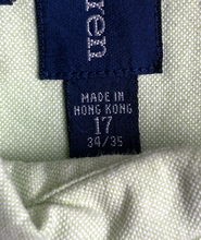 Load image into Gallery viewer, Ralph Lauren Shirt Adult 17 34/35 Keylime Green Flesh Pony Yarmouth Dress Mens

