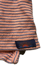 Load image into Gallery viewer, Faherty Shirt Adult Extra Large Salmon Blue Stripes Preppy Casual Golf Polo Mens
