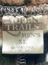 Load image into Gallery viewer, Open Trails Pajamas Adult Extra Large Camo Fleece Sleepwear Lounge Pants Mens
