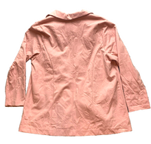 Load image into Gallery viewer, Liverpool Los Angeles Jacket Womens 2X Peachy Pink Nylon Blazer Career Plus Lady

