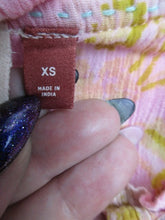 Load image into Gallery viewer, Anthropologie Pilcro Shirt Womens Extra Small Flowy Blouse Tavi Tie Dye Ladies
