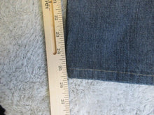 Load image into Gallery viewer, Lee Jeans Adult 39x25.5 Blue Premium Select Straight Leg Whiskered Denim Mens
