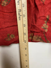 Load image into Gallery viewer, VTG Country Wear Casuals Dress W/ Jacket Womens Large Rustic Red Linen Rayon
