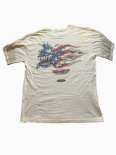Load image into Gallery viewer, Vintage Piranaz Racing Shirt Adult Medium White NHRA POWERade Jack Wyatt Y2K Men
