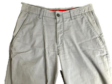 Load image into Gallery viewer, Under Armour Pants Adult 34x30 Gray Flat Front Straight Leg Chino Trouser Mens
