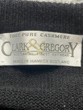 Load image into Gallery viewer, Clark &amp; Gregory Sweater Adult Extra Large Black 100% Cashmere Outerwear Mens
