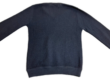 Load image into Gallery viewer, Pro's Pride by Hepner Sweater Adult Medium Navy V-Neck Wool Alpaca Outerwear Men
