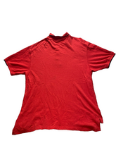 Load image into Gallery viewer, VTG Adidas Shirt Adult Extra Large Red Black Preppy Three Stripes Logo Polo Mens

