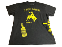 Load image into Gallery viewer, Holiday Shirt Adult Extra Large Black Love Lasso Cowboy Horse Back Riding Mens
