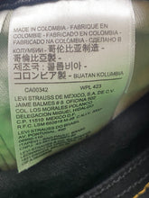 Load image into Gallery viewer, Levi&#39;s 514 Jeans Adult 38x30 Black Straight Leg Denim Stretch Zip Fly Mens
