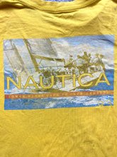 Load image into Gallery viewer, Nautica Shirt Adult Extra Large Yellow Sailing Lower Banks To Cape Regatta Mens
