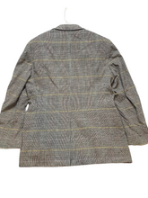 Load image into Gallery viewer, Vintage Garrison Park Sport Coat Mens 48 Houndstooth Camel Hair USA Suit Blazer
