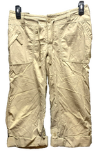 Load image into Gallery viewer, The North Face Pants Women 6 (32x31) Khaki Straight Leg Outdoor Drawstring Nylon
