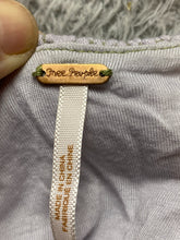 Load image into Gallery viewer, Free People Dress Women Large Lavender Scoop Neck Lady Pucker Bodycon Mini Nylon
