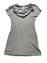 Load image into Gallery viewer, Athleta Dress Womens Medium Hoodie Side Pockets Bodycon Short Sleeve Ladies

