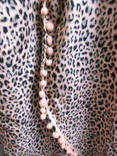 Load image into Gallery viewer, America &amp; Beyond Cover Up Womens Medium Peach Leopard Print Kaftan Swimwear A&amp;B
