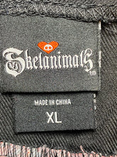 Load image into Gallery viewer, Skelanimals Skirt Womens Extra Large (34x17) Goth Emo Cyberpunk Whimsigoth Mini

