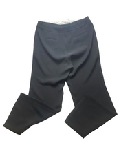 Load image into Gallery viewer, Chico's Pants Womens 3 (38x30) Black Flat Front Wide Leg Platinum Dress Ladies
