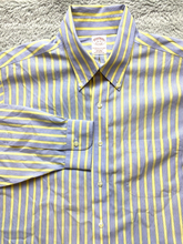 Load image into Gallery viewer, Brooks Brother Shirt Adult 16-33 2XL Stripes Button Up Polo Traditional Fit Mens
