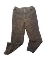 Load image into Gallery viewer, Lauren Ralph Lauren Pants Womens 12 (32x29) Brown Corduroy Spandex Stretch Lady
