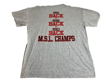 Load image into Gallery viewer, Liberty Union Shirt Adult Large Back to Back MSL Champions NCAA Basketball Mens
