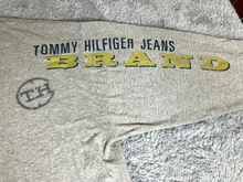 Load image into Gallery viewer, VTG Tommy Hilfiger Jeans Shirt Adult Large Gray Spell Out Hip Hop Baggy 90s Mens
