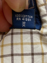 Load image into Gallery viewer, Ralph Lauren Shirt Adult Large Tan Button Up Regent Classic Fit Brown Pony Mens
