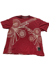 Load image into Gallery viewer, Enyce Shirt Adult 3XL XXXL Maroon Soul Refined Geometric Streetwear Skater Y2K

