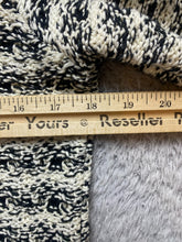 Load image into Gallery viewer, Soft Surroundings Sweater Womens Medium Beige Black Tunic Lagenlook Open Knit
