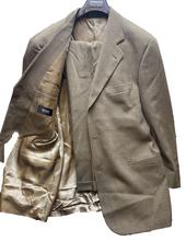 Load image into Gallery viewer, Hugo Boss Two Piece Suit Adult 42R Gray  Einstein Wool Jacket And Pants Men
