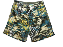 Load image into Gallery viewer, Corona Extra Shorts Adult 36 Board Trunks Swimwear Bottoms AOP Hawaiian Mens
