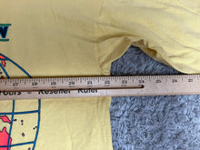 Load image into Gallery viewer, VTG Surf Outlaw Shirt Adult Large Yellow Surfing Around The World 80s 90s Mens
