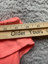 Load image into Gallery viewer, Lilly Pulitzer Shirt Womens Small Peach One Shoulder Ruffle Trim Wynne Neveah
