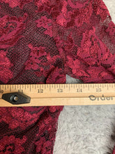 Load image into Gallery viewer, Guess Dress Womens 0 Red Lace Bell Sleeve Nylon Spandex Boho Party Casual Ladies
