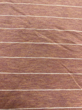 Load image into Gallery viewer, Lululemon Shirt Womens Small Mauve Striped Everyday Crewneck Activewear Ladies
