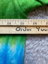 Load image into Gallery viewer, Disney Parks Shirt Junior Extra Small Blue Green Tie Dye Splash Mountain Girls
