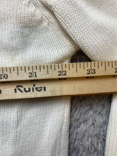 Load image into Gallery viewer, VTG University of Okoboji Sweater Adult Medium Ivory Knitted Outerwear USA Mens
