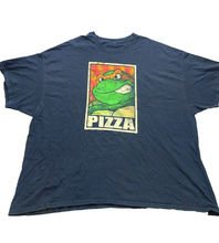 Load image into Gallery viewer, Teenage Mutant Ninja Turtle Shirt Adult 4X Pizza Comic Michelangelo TMNT Mens
