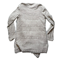 Load image into Gallery viewer, Lucky Brand Sweater Womens Medium Aztec Waterfall Cardigan Open Front Ladies
