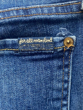 Load image into Gallery viewer, 7 For All Mankind Jeans Womens 29x29.5 Whiskered Skinny Spandex Stretch Denim

