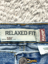 Load image into Gallery viewer, Levis 550 Jeans Adult 36x34 Relaxed Fit Straight Leg Medium Wash Denim Mens
