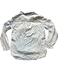 Load image into Gallery viewer, Anthropologie Cloth &amp; Stone Shirt Womens Medium Light Blue Button Up Oversized
