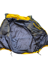 Load image into Gallery viewer, Gerry Jacket Adult Large Yellow Black Windbreaker Zip Up Snaps Outdoor Nylon Men
