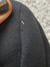 Load image into Gallery viewer, Giorgio Bissoni Suit Coat Mens 49 Black Single Breasted 100% Wool Sport Blazer
