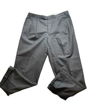 Load image into Gallery viewer, Lauren Ralph Lauren Pants Adult 36x30 Charcoal Gray Super 100's Wool Dress Mens
