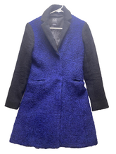Load image into Gallery viewer, Armani Exchange Coat Women Extra Small Wool Alpaca Long Snap Front Ladies
